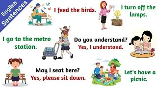 Very Useful English Sentences For Beginners | ✨ Learn Useful English Sentences in just 12 minutes