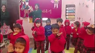 Pre Nursery Dance preparation 