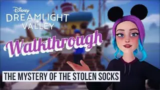 The Mystery of the Stolen Socks! &ndash; Walkthrough &ndash; Gameplay &ndash; Disney Dreamlight Valley