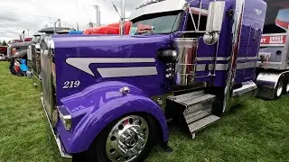 One of the last Kenworth gliders ever built: Nelson Truck Lines' 2019 W9 with '22 Great Dane