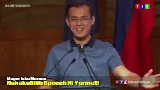 #YormeIskoMoreno #EAC #Speech #Graduation 2019