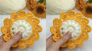 Wow ‼️ What a fantastic crochet pattern tutorial❣️#crochet #knitting #knittingpattern #&ouml;rg&uuml;modelleri