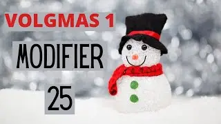 VLOGMAS DAY 1: MODIFIER 25 | EXPLAINED | MEDICAL CODING WITH BLEU