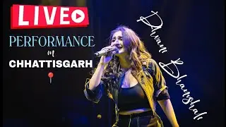 DHVANI BHANUSHALI LIVE CONCERT IN CHHATTISGARH 📍( Davara university )