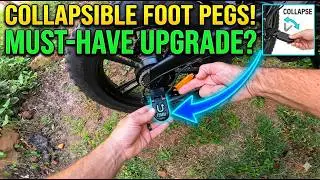 TOBWOLF Rear Bike Passenger E-Bike Foot Pegs - Review