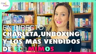 CHARLETA EN DIRECTO - Los más vendidos de MAYO - JUNIO  2024 - Unboxing pedido ECOMIMOS