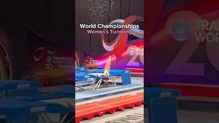 2025 World Championships final!🤯#airtrack #gymnast #gymnastics #flips #flip #tumbling #trampoline