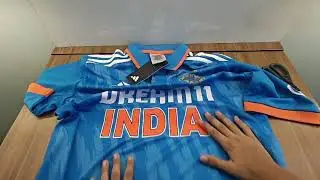 Unboxing INDIA CRICKET ODI REPLICA JERSEY KIDS
