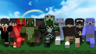 I dueled 10 YouTubers in Minecraft Bridge... (ft @Jooonah , @itslizard , @ItzOwo , and many more!)