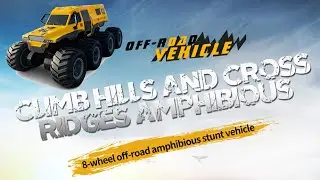 JJRC Q137 8WD 2 4G Amphibious RC Off-Road Truck