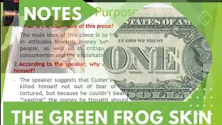 The Green Frog Skin Exercise||Voices||BBM,BBA,BBS note|| John Lame Deer