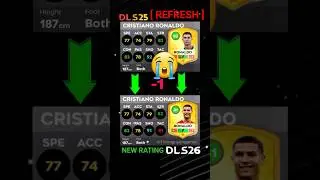 DLS 26 | 😱 NEW RATING PLAYERS IN DLS 26 (P#5 ) #dls26 #football #ronaldo #salah
