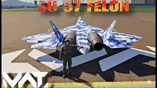 MWT: TESTING SU 57 FELON /افضل تسليح لواحدة من اقوى الطائرات المجانية باللعبة