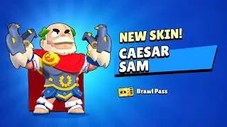 Caesar sam gameplay Brawl Stars