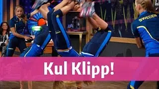 Uppvisning med dubbelrep - BingoLotto 4/9 2016