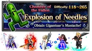 FFBE Global Guide - Explosion of Needles 2TK feat NV Cloud (FFVII Remake) & NV Tifa