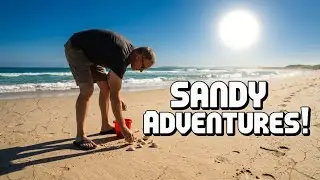 Rudy and Stacy's Sandy Day Out #beach #dogtravel #pets