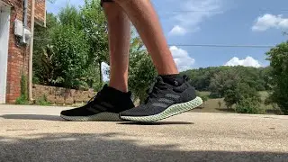 Adidas Futurecraft 4d &ldquo;Mint Green&rdquo; on Feet Showcase