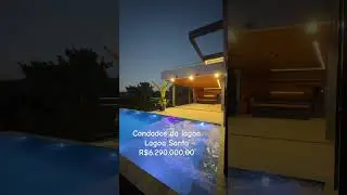 Mans&atilde;o no condom&iacute;nio Condados da Lagoa em Lagoa Santa MG R$6.290.000,00