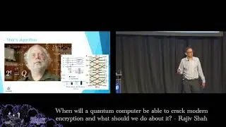 When will a quantum computer be able to crack modern encryption and what should we do about it? - RS