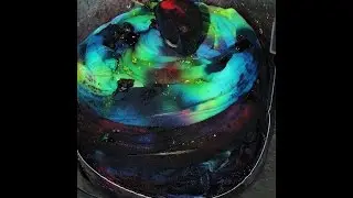 Stack Tie Dyes... letting gravity have it`s way... (a quick ``how to``)