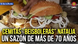Cemitas “beisboleras” Natalia, un clásico poblano de más de 70 años 😋
