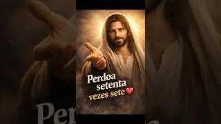 Perdoa setenta vezes sete ❤️ #jesus #perdoar