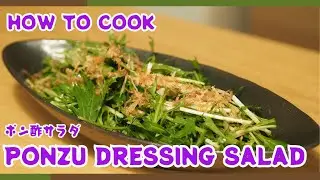 Refreshing Japanese-Style Salad with Ponzu Dressing 🥬🥒🧑‍🍳