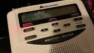 High Wind Warning On NOAA Weather Radio