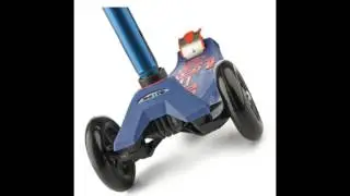 Micro Maxi Deluxe Kick Scooter, Blue - Best Kids Ride on Toys