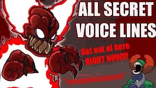 Tricky all secret voice lines! (Phase 1,2,3 + Expurgation) - Friday Night Funki'n
