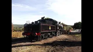 Keith & Dufftown Railway 150th Anniversary Celebrations 46512 Steam Train 2012