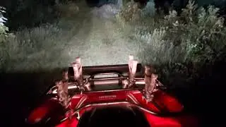 Willpower LED Light Bar From Amazon Night Review!