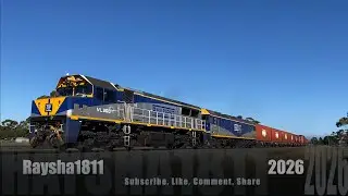 9173 - VL360-G515  (BG Qube hay) Bannockburn - Australian Trains by Raysha1811