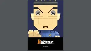 Spock Instructions | Kubros | Anleitung | DTF91 | MEGA Bloks  | Construx |