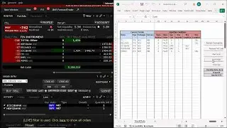 How to do algorithmic trading on Interactive Brokers TWS using Excel
