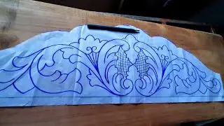 | 5 bed head design|wood carving drawing tutorial part 21|art|UP wood art|