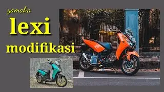 Kumpulan Yamaha lexi modifikasi