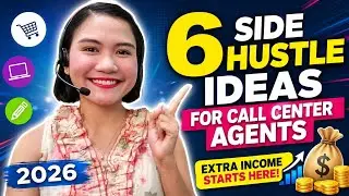 6 SIDE HUSTLE IDEAS FOR CALL CENTER AGENTS 2026| BUSINESS IDEAS FOR PART-TIME WORKERS | NAYUMI CEE 🌻
