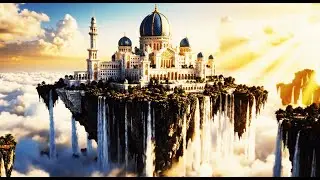 Golden Palace Morning Ride &mdash; Teal & Gold Luxury Train (Relaxing Cinematic 4K)