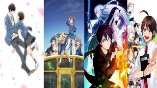 New Animes releasing on 2024 Info-