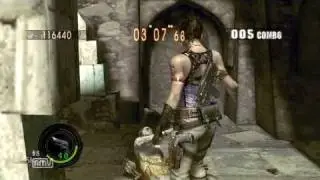 Resident Evil 5 the Mercenaries SOLO Ancient Ruins Sheva BSAA 358k