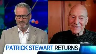 Sir Patrick Stewart on Star Trek: Picard Season 2! | The Project NZ