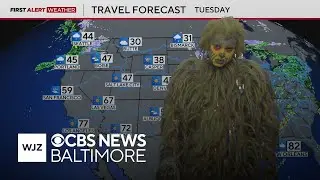 The Grinch takes over WJZ At 9 to discuss upcoming shows at Baltimore&rsquo;s Hippodrome
