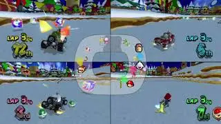Mario Kart Wii Custom Tracks ✦ 4 Players #190