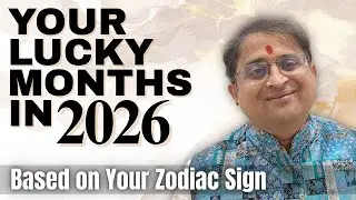 Your Lucky Months in 2026 | Based on Your Zodiac Sign #newyear2026 #newbeginnings