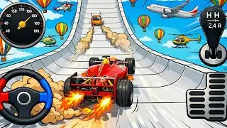 Formula Car Racing Stunts - Formula Car Racing Stunts 3D - Android Gameplay #20 | Darcrays Play