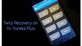 How to Flash Twrp Recovery on Yu Yureka Plus using pc