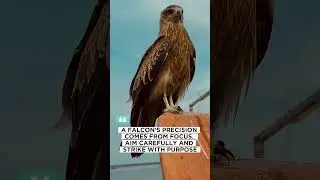 wise falcon #inspiration #wildwisdom#motivation #wisdom #spiritoflife #betterperson #nevergiveup