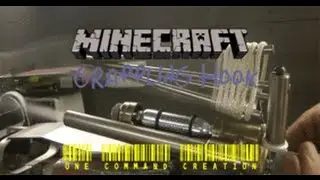 Minecraft One Command Creations: Grappling hook